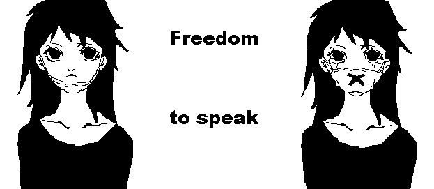 Freedom to speak