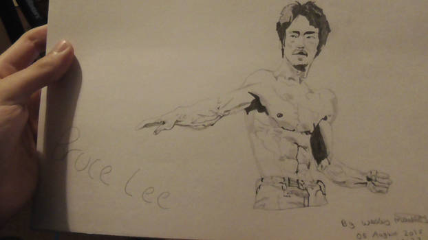 My Drawing of Bruce Lee