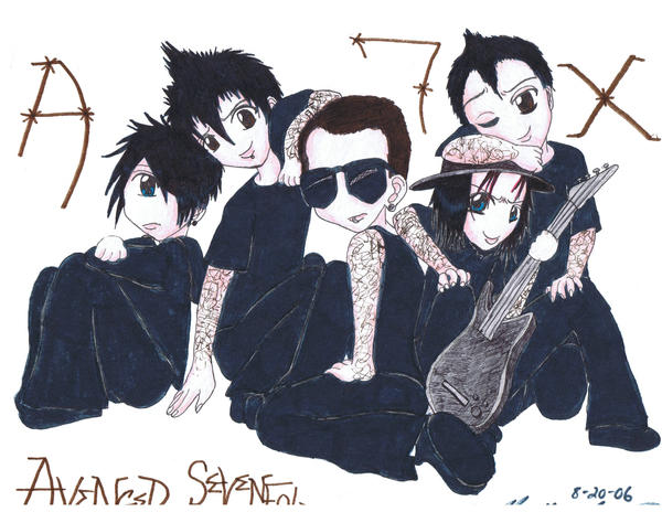 AVENGED SEVENFOLD CHIBIS