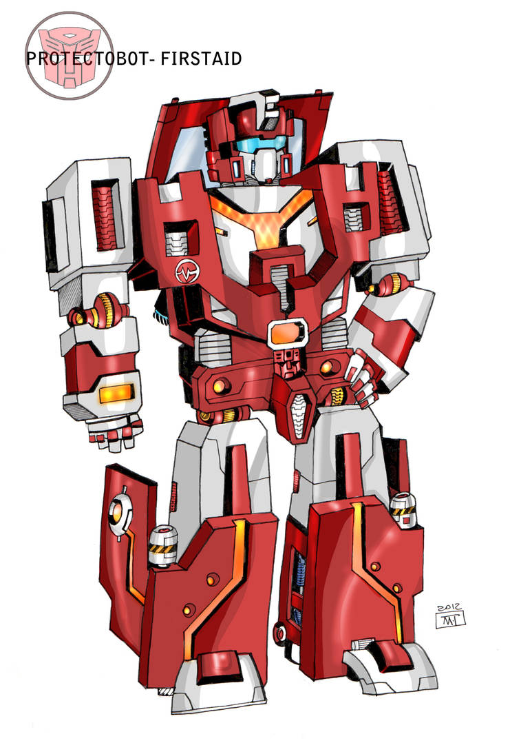 First Aid Power Bot PROTECTOBOT- FIRSTAID by multi-comics on DeviantArt