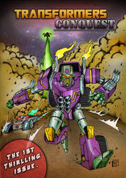 TRANSFORMERS CONQUEST variant cover