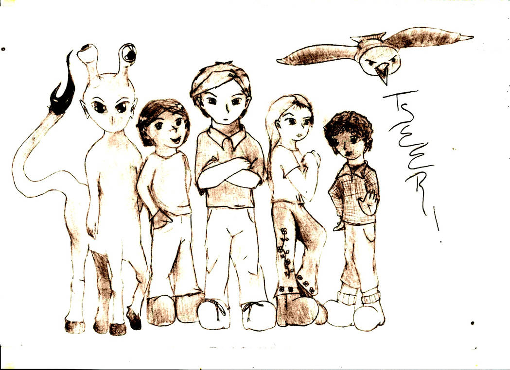 Animorphs Lineup by UnwrittenRuleBreaker on DeviantArt