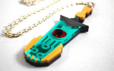 Transistor Acrylic Necklace