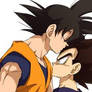 Goku and Vegeta killing sense