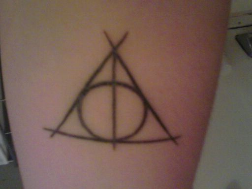 Deathly Hallows Symbol Tattoo