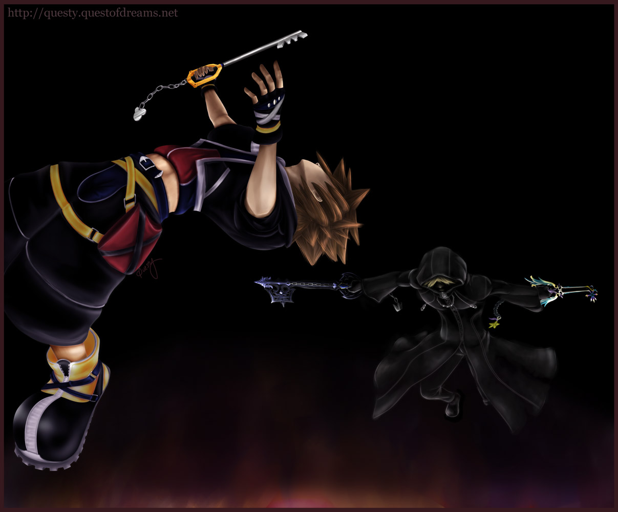 Sora vs Roxas - complete