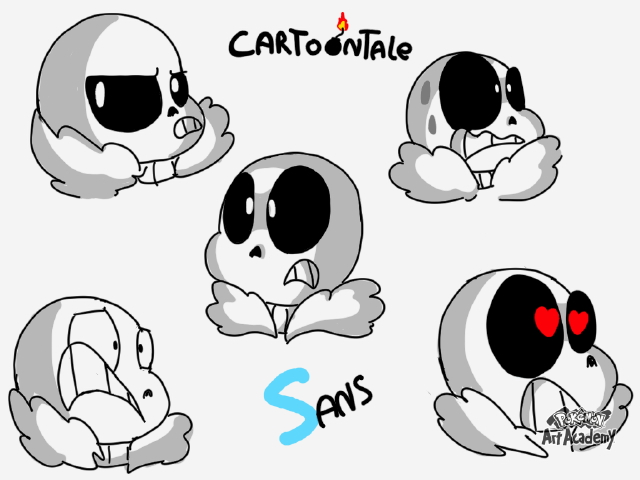 CARTOONTALE SANS by caramelbleu200 on DeviantArt