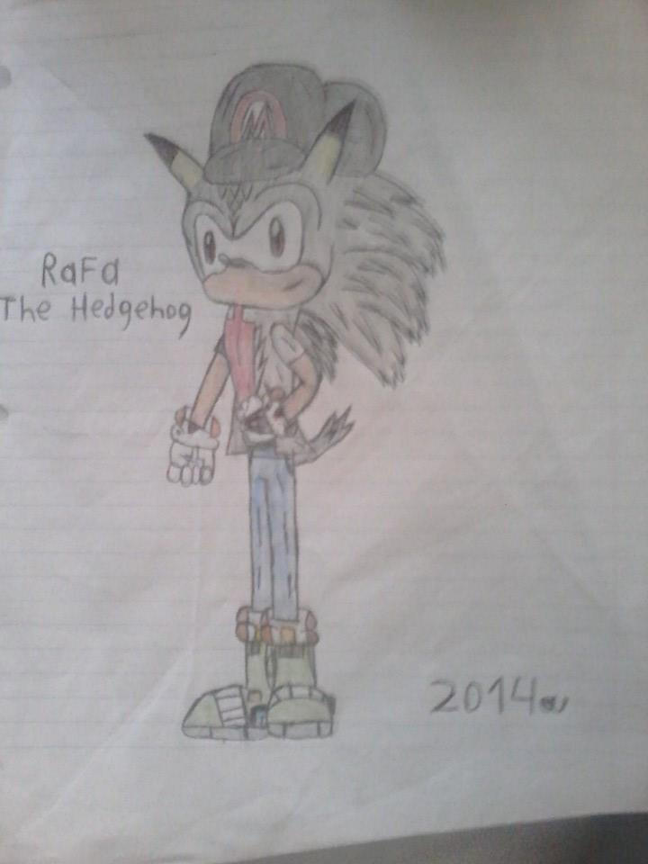 Rafa The Hedgehog by Rafael-The-Hedgehog on DeviantArt