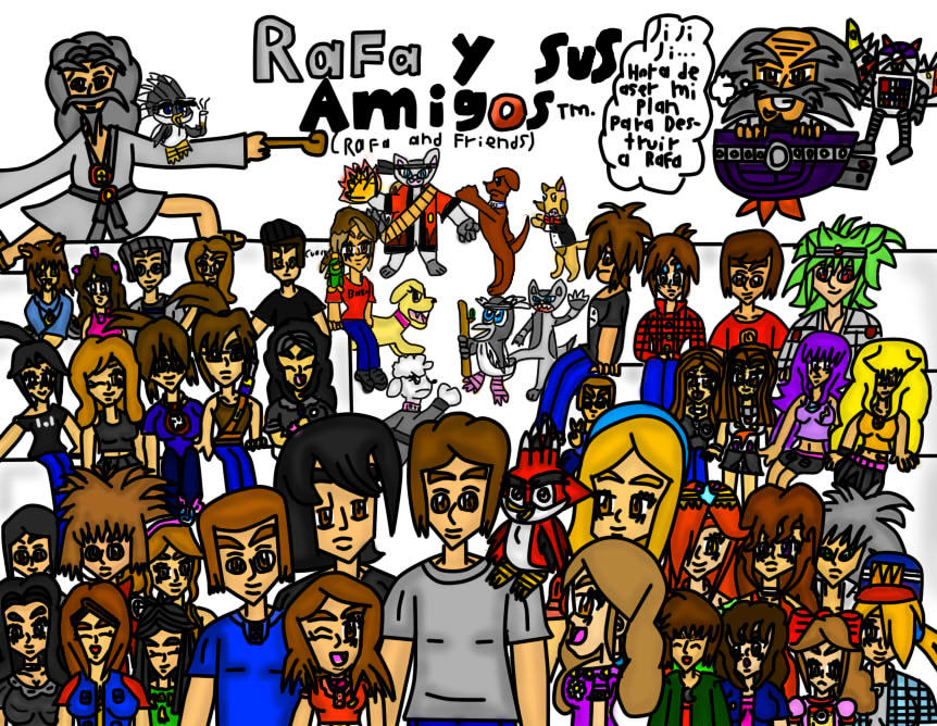 Rafa and friends by Rafael-The-Hedgehog on DeviantArt