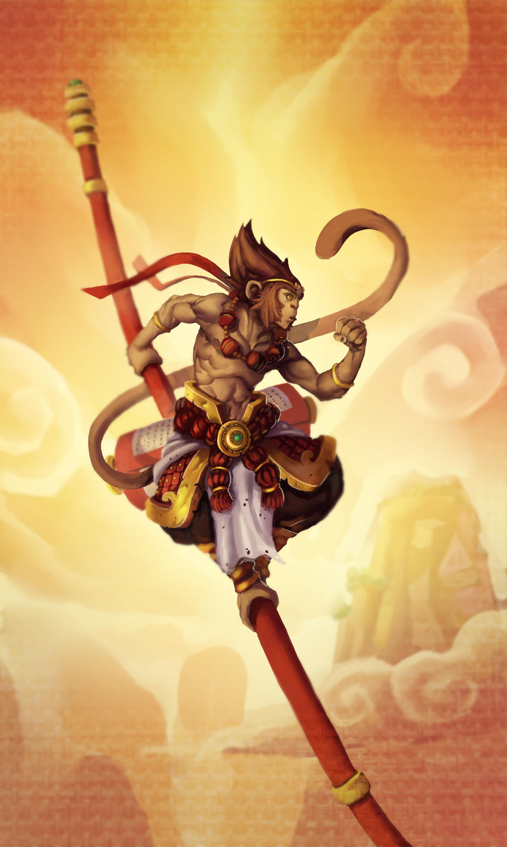 Sun Wukong by Alexnacher on DeviantArt