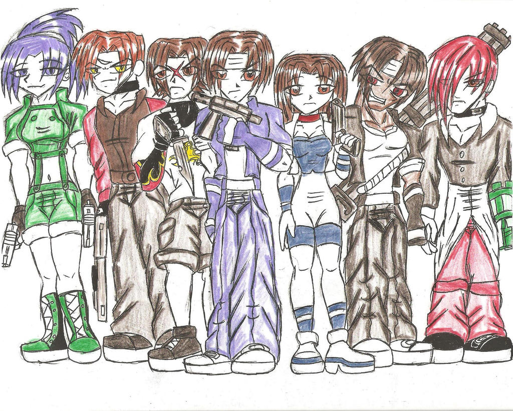 The mercenaries ANIME by John Ogami by NekoOgami on DeviantArt