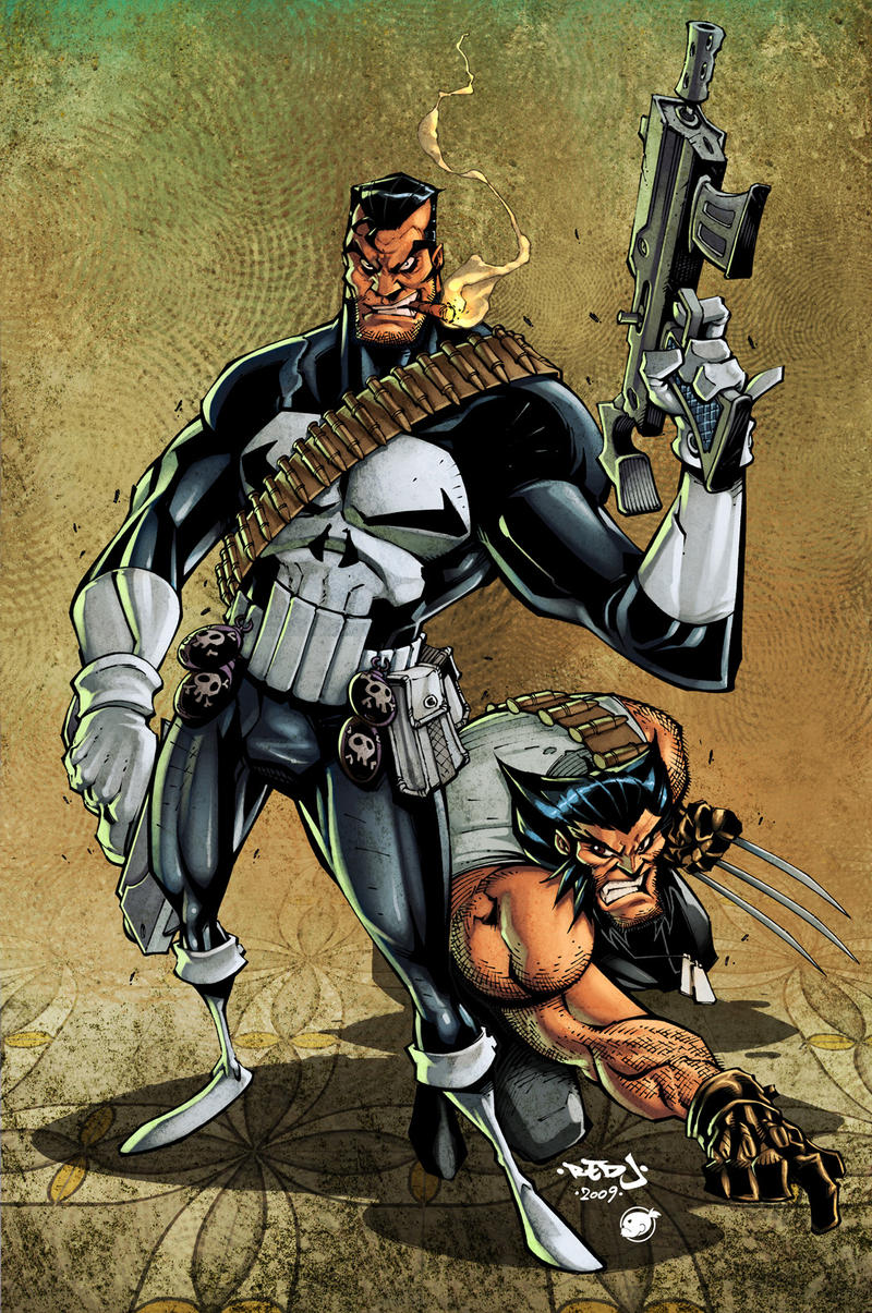 Punisher + Wolvie :: colors