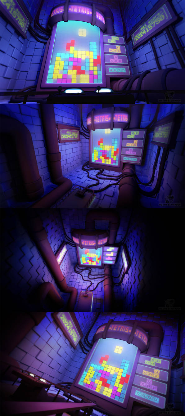 Tetris Radiator Tetris room by estivador on DeviantArt