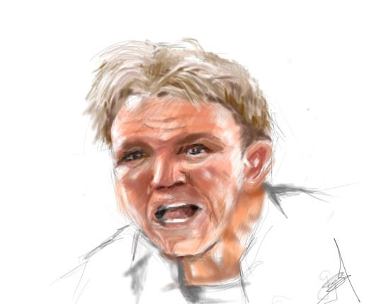 Gordon Ramsay by geraldwee on DeviantArt