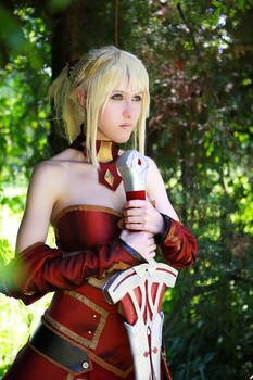 Mordred, Saber of Red cosplay - Fate/GO Apocrypha