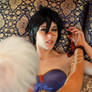 Marian Hawke Fenris cosplay Dragon Age