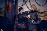 Hawke Zevran cosplay Dragon Age II by DrosselTira