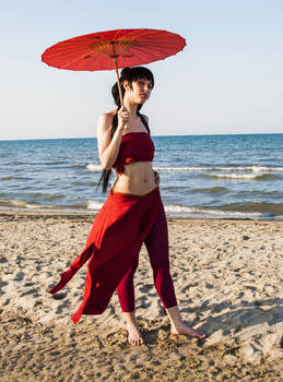 Mai Beach version cosplay - ATLA