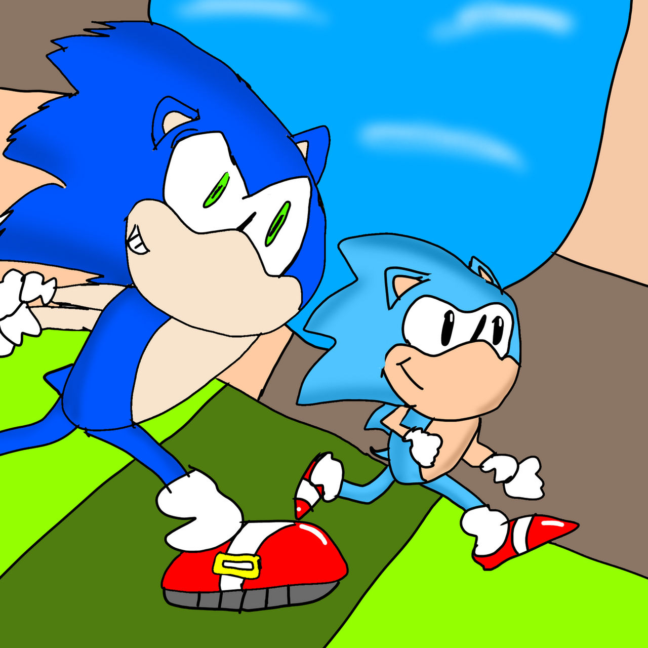 Supersonic Racer If Super Sonic Racing by FunnyBlueFox on DeviantArt