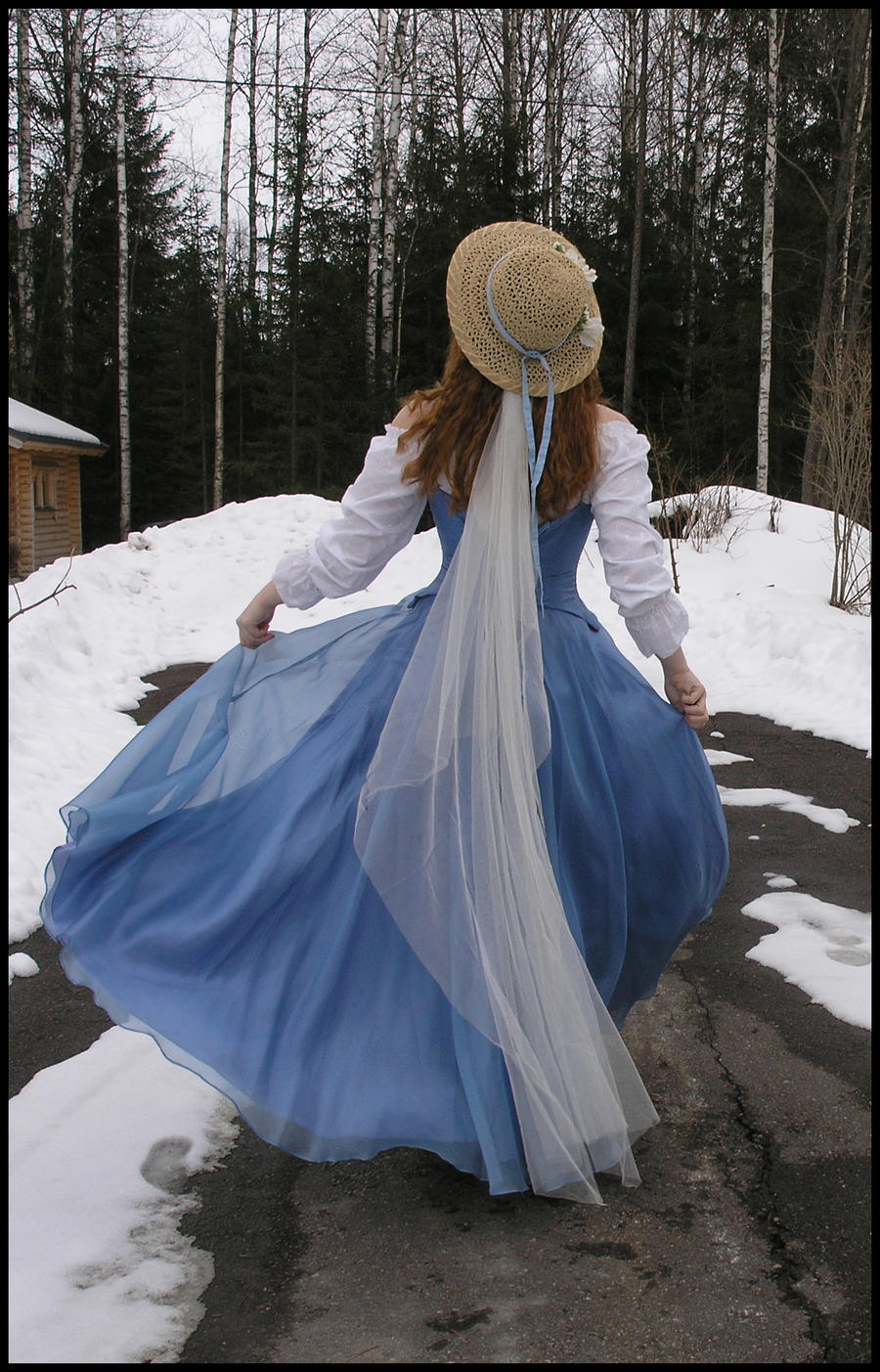 Bluebell Dress III by Eirian-stock