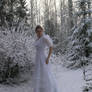 Bride in the snow 10