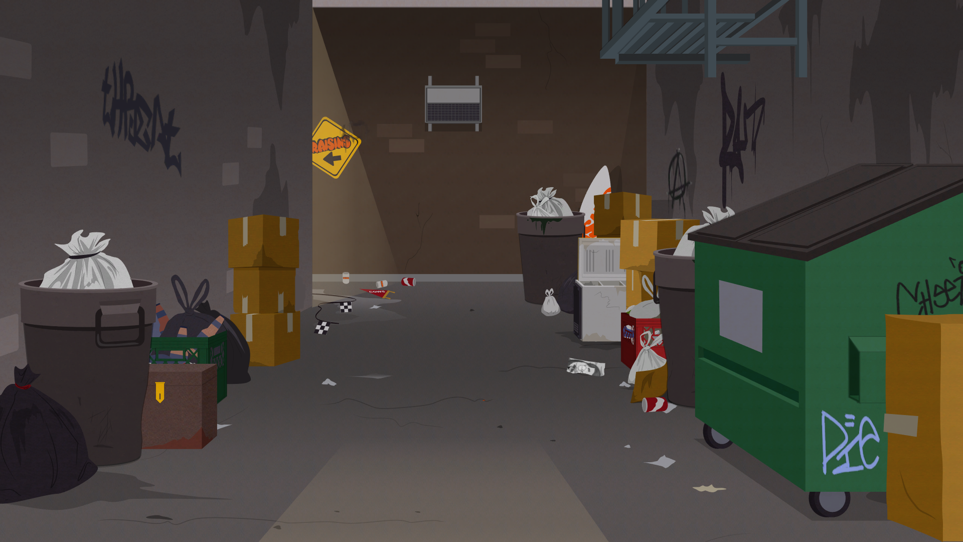 South Park Tfbw Background Alleyway By Richmond1226 On Deviantart South Park Tfbw Background Alleyway By Richmond1226 On Deviantart