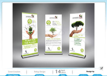 Green Creation Rollup Design