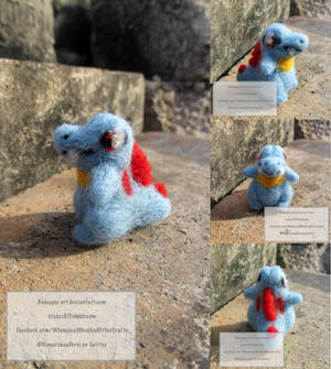 Totodile Needlefelt - for sale