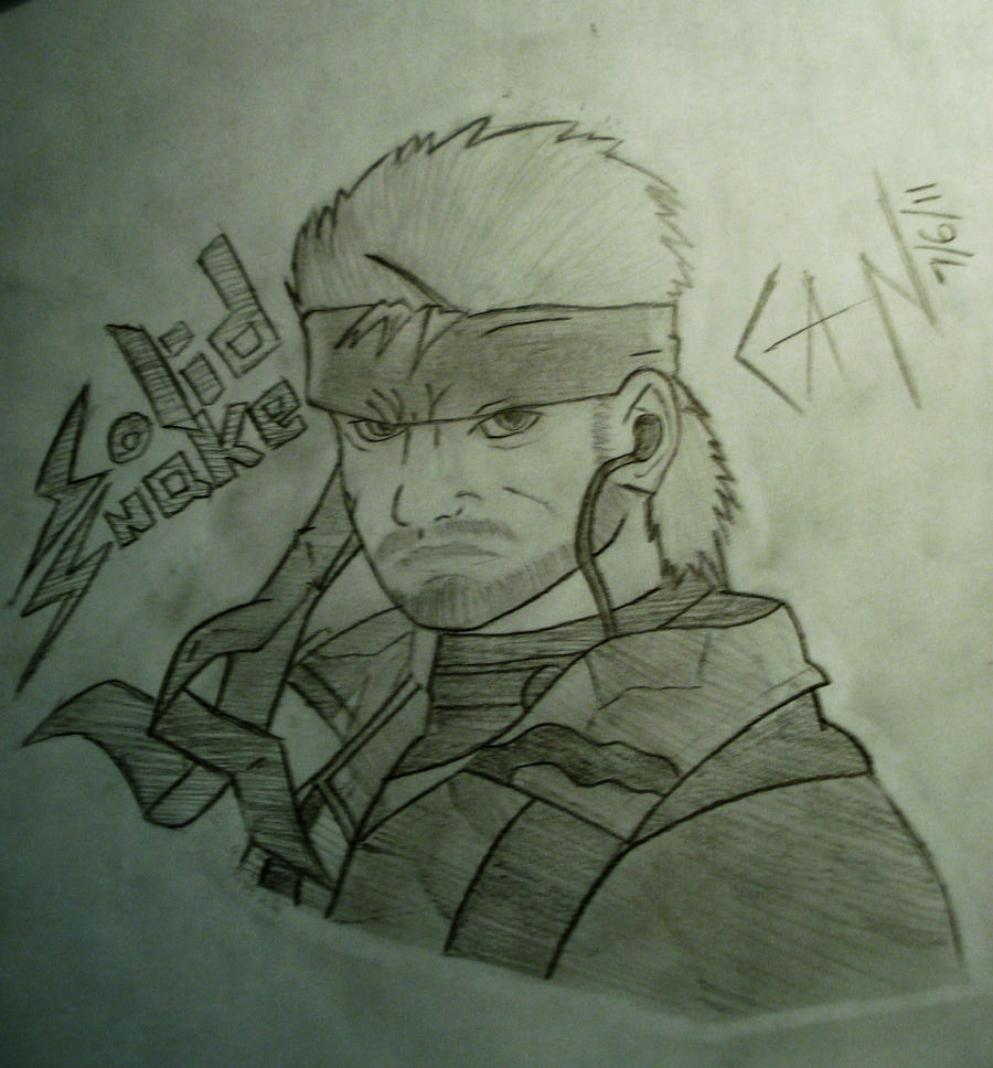 Solid Snake by PinoyNinjaChris on DeviantArt