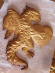 Gingerbread dragon by Eva-the-DragonLady