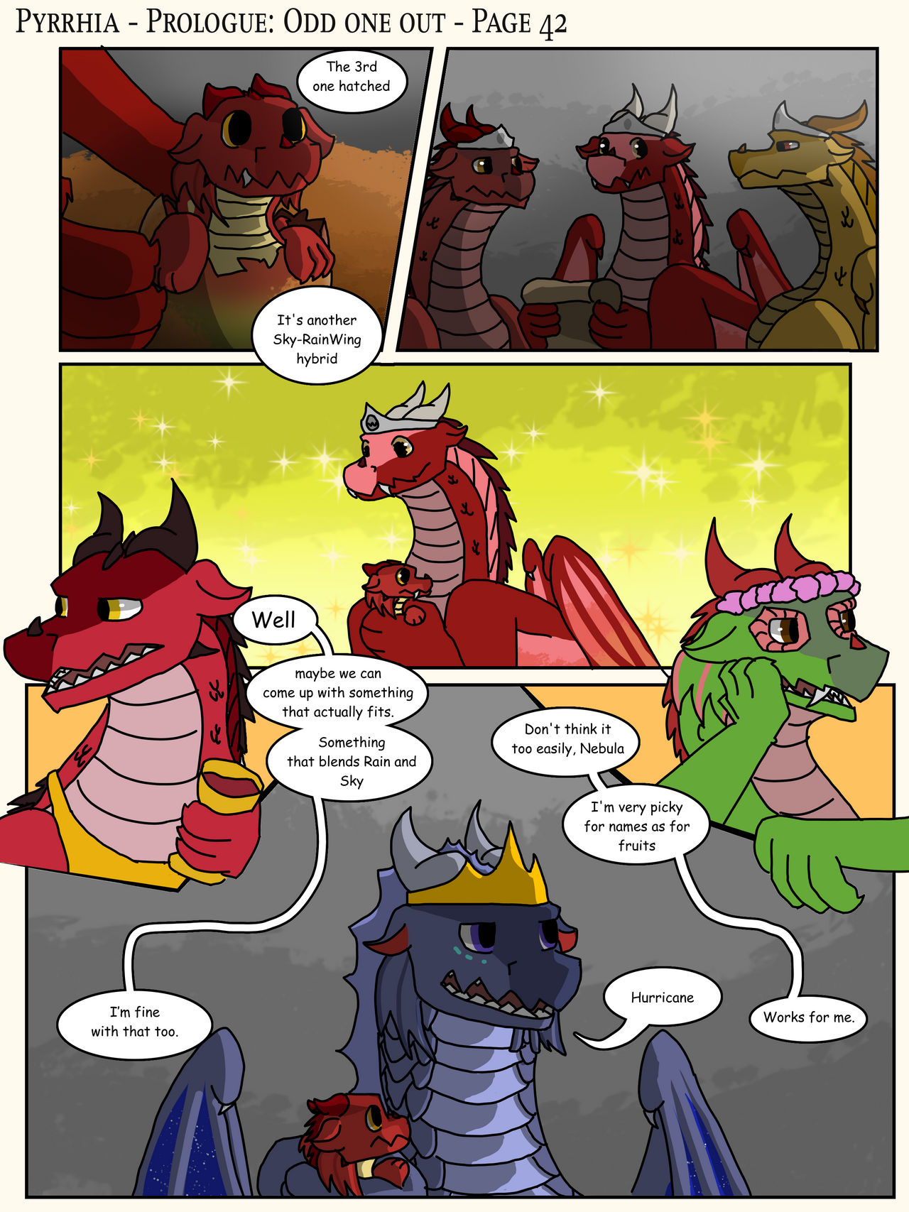 Wings of Fire - Pyrrhia - Chapter 1 - XyeH2O - Wings of Fire - Tui T ...