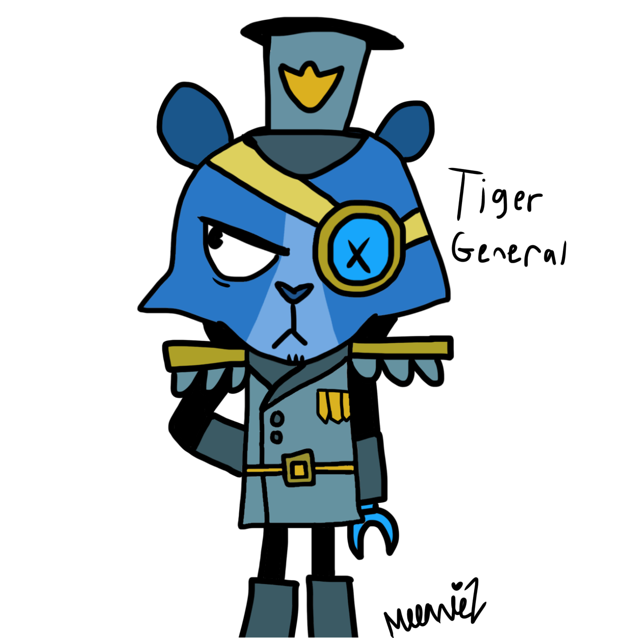 General Htf Tiger general by MunyaZ on DeviantArt