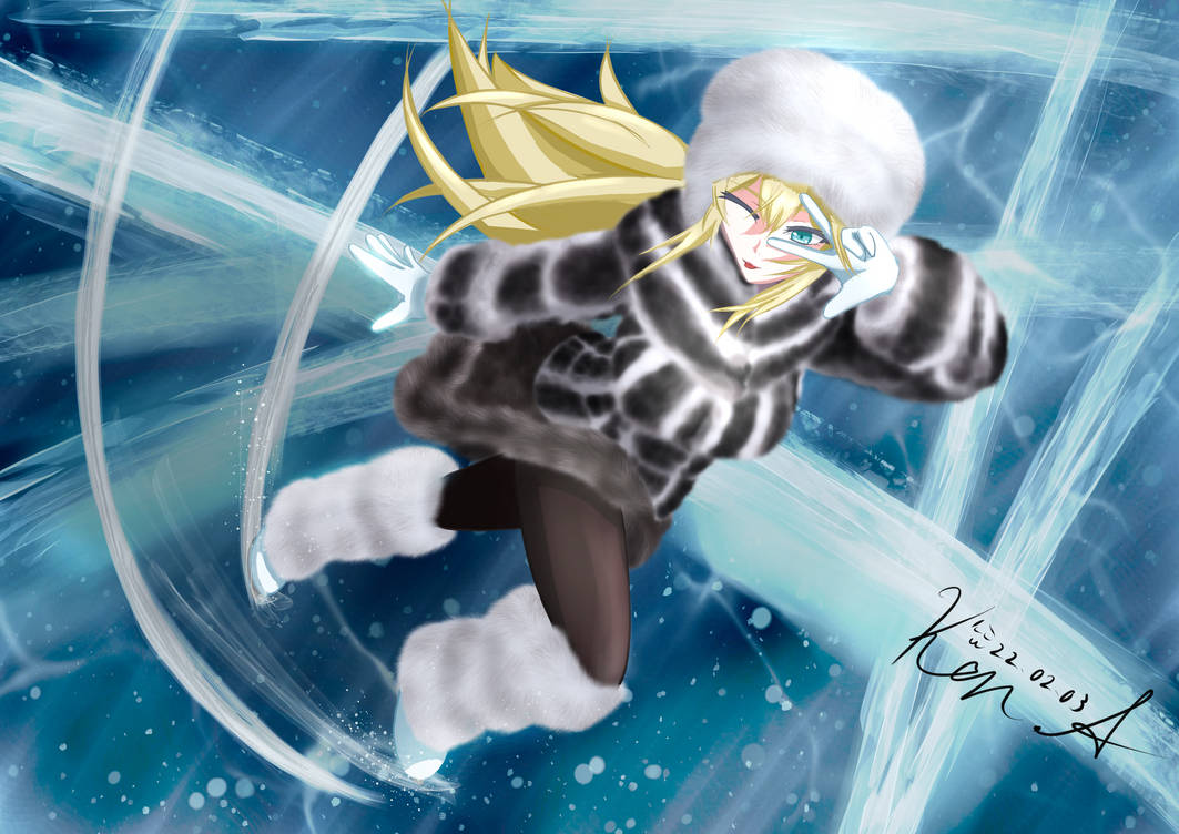 Ice skating by Ken-Aramaki on DeviantArt