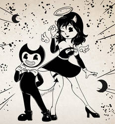 Bendy x Alice - Bendy and the Ink Machine