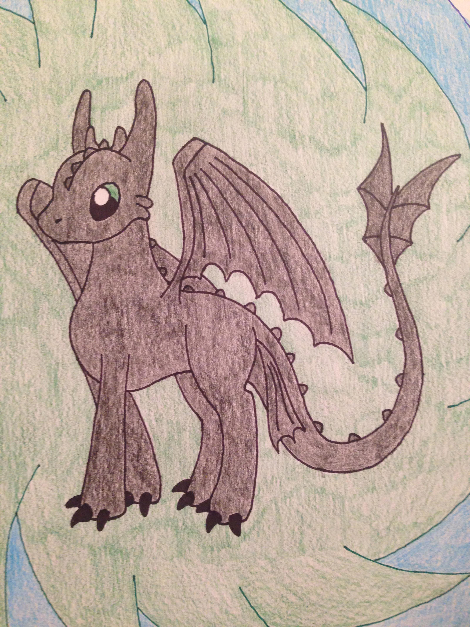 My Little Pony Version of Toothless by Trixiebites on DeviantArt