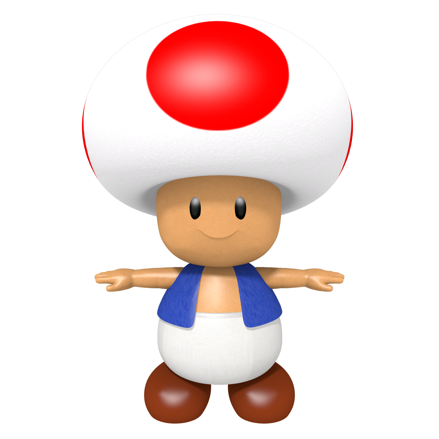 N64 Classic Toad - Master Model (T-Pose) by Vinfreild on DeviantArt