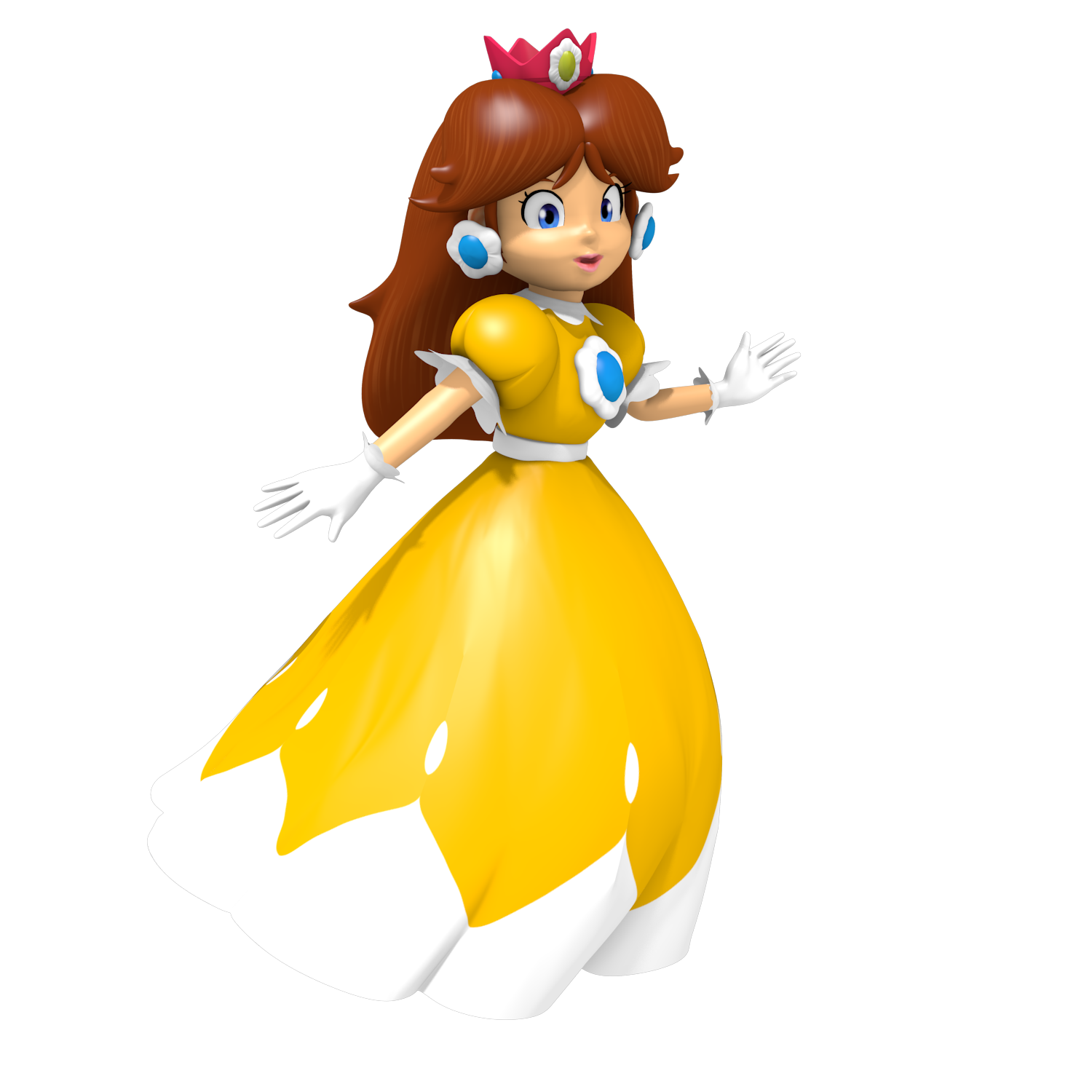 Princess Daisy Sarasa - Running Master Pose