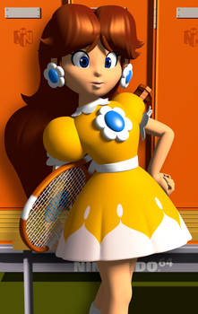 Princess Daisy - Mario Tennis 64 Hi-Res (2019)