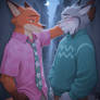 Nick Wilde X Pawbert Lynxley