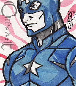 CaptainAmerica sketchcard