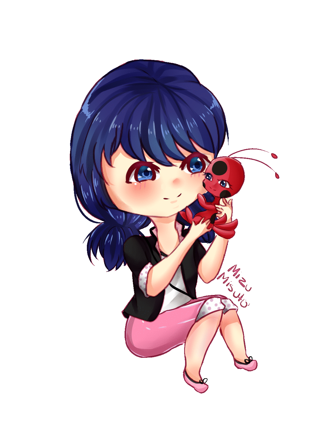 Hug Ladybug Insect Hug - Miraculous Ladybug Small GIF by MizuMisuto on DeviantArt
