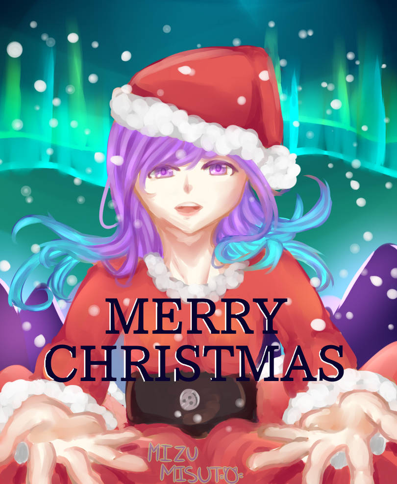 Merry Christmas Northernlights8 by MizuMisuto