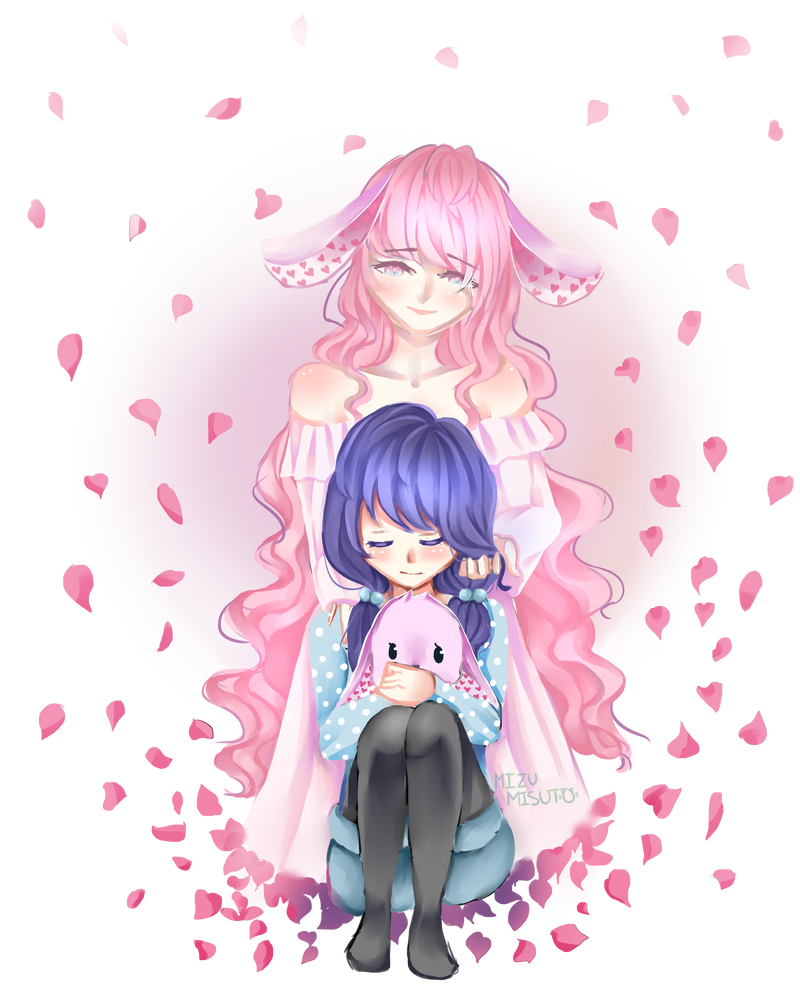 Little Stuffed Friend w/ Speedpaint by MizuMisuto