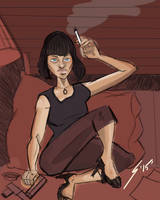 Mia Wallace from Pulp Fiction