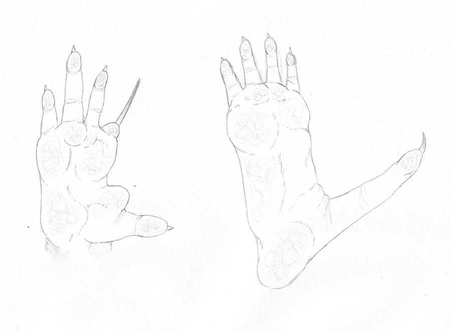 Vampire Foot vampire hand and foot by juniorWoodchuck on DeviantArt
