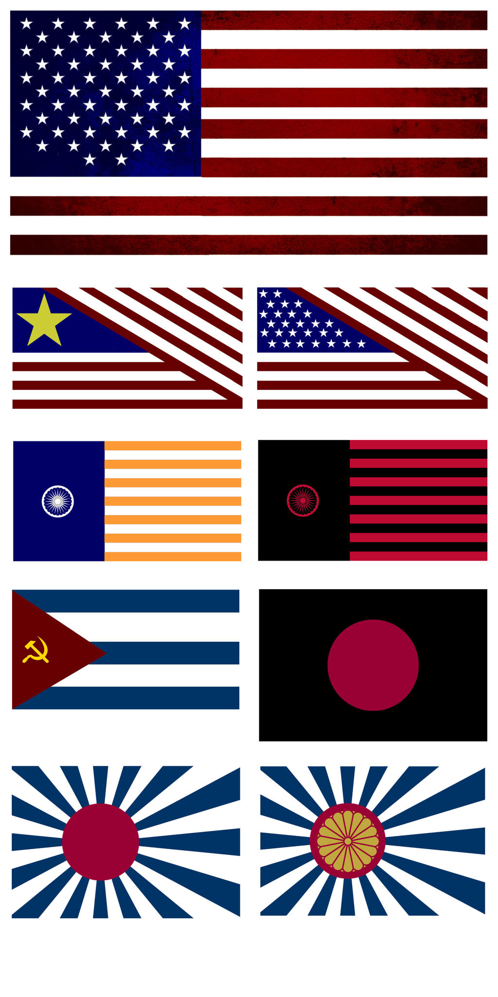 Alternative History Flags by juniorWoodchuck on DeviantArt