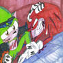 Scourge Vs. Knuckles