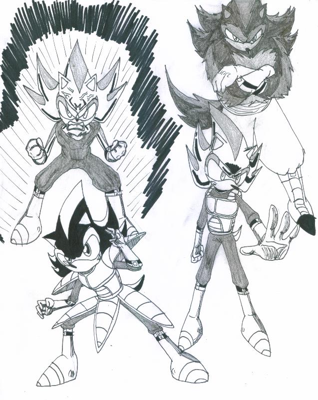 Shadow as Vegeta