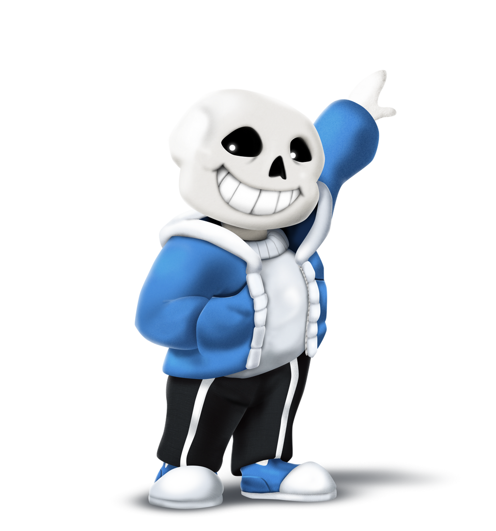 sans ssb transparency. by locomotive111 on DeviantArt