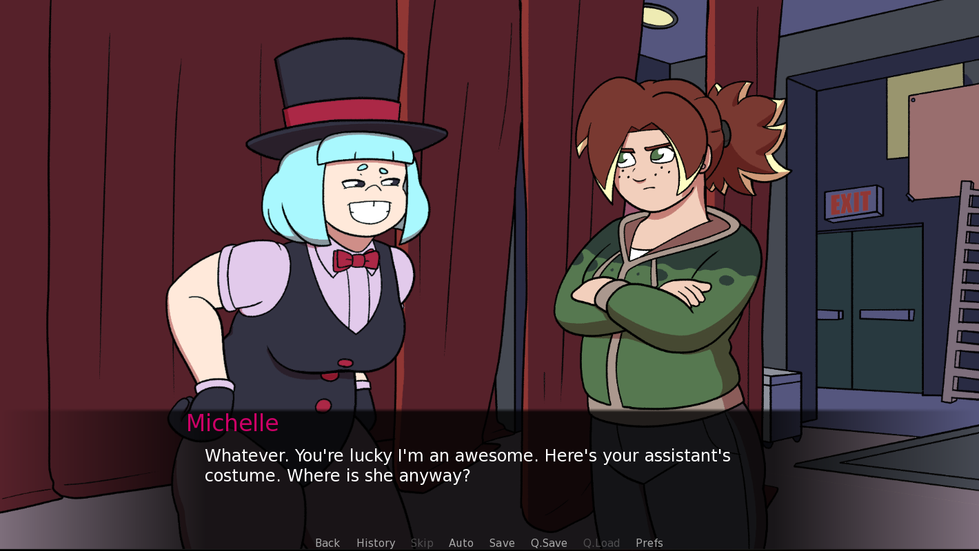 Ren'py Screenshot by KynesArt on DeviantArt